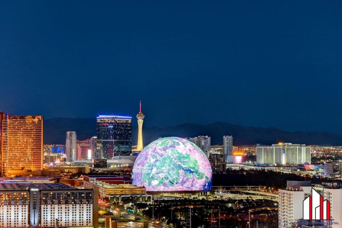 Mgm Signature-25-805 Balcony Strip Sphere F1 Views لاس فيغاس المظهر الخارجي الصورة