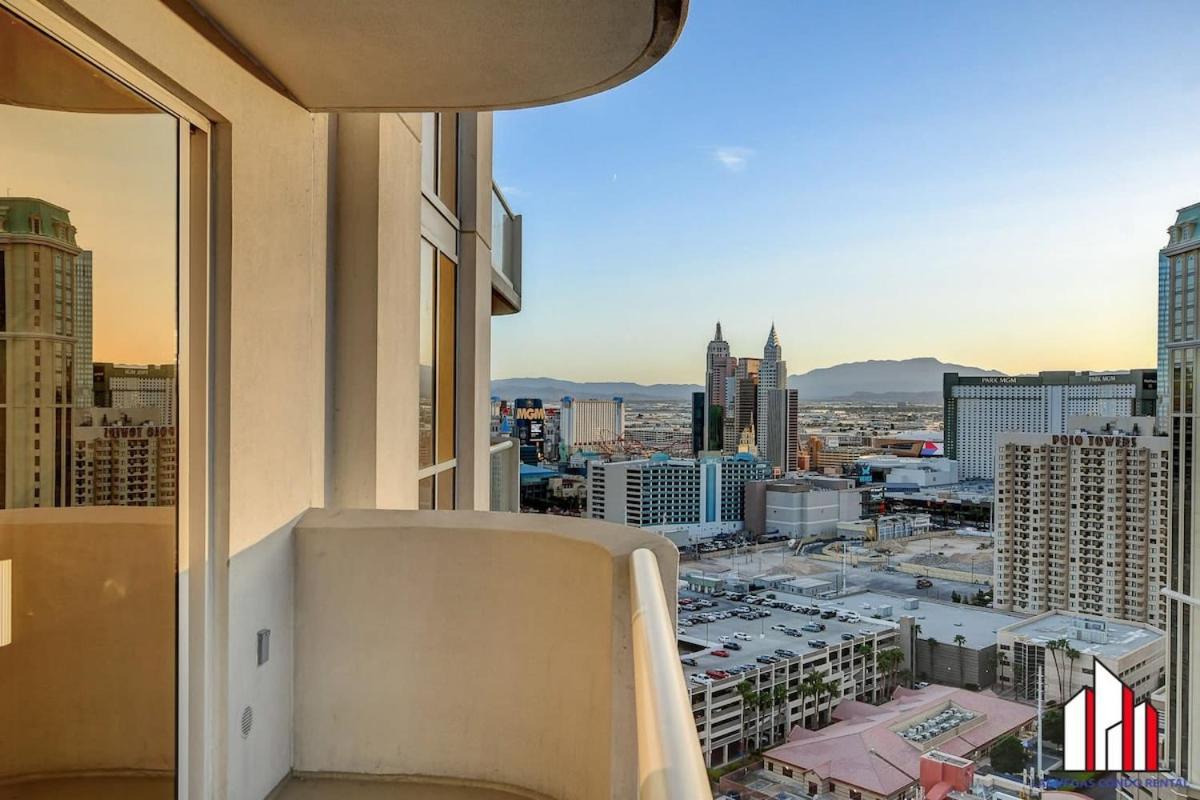 Mgm Signature-25-805 Balcony Strip Sphere F1 Views لاس فيغاس المظهر الخارجي الصورة