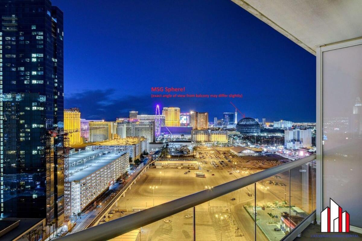 Mgm Signature-25-805 Balcony Strip Sphere F1 Views لاس فيغاس المظهر الخارجي الصورة
