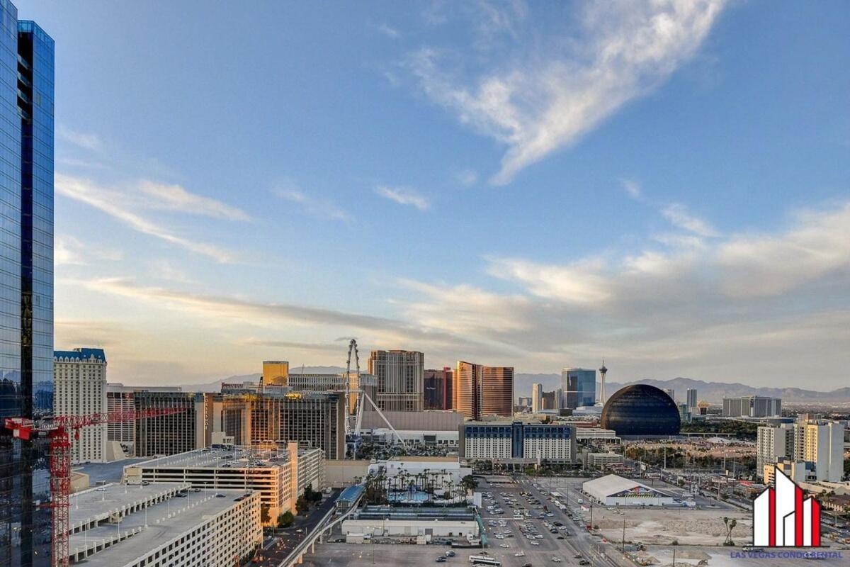 Mgm Signature-25-805 Balcony Strip Sphere F1 Views لاس فيغاس المظهر الخارجي الصورة