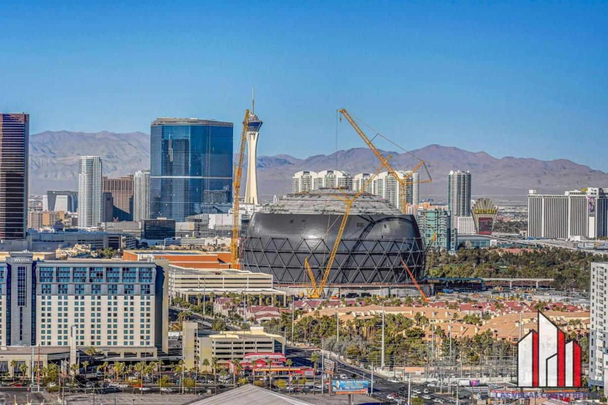 Mgm Signature-25-805 Balcony Strip Sphere F1 Views لاس فيغاس المظهر الخارجي الصورة